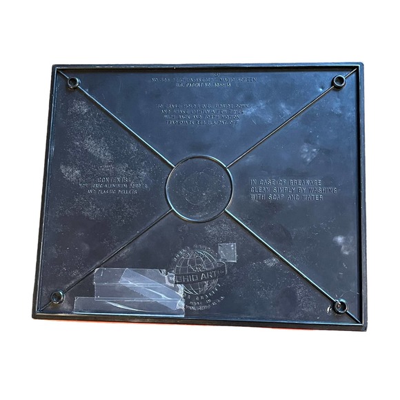 Etch A Sketch Vintage Screen 1980 Drawing Board Classic Toy Red & Gray Age 5+ - Picture 7 of 9